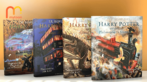 Hơi thở hoạt hình trong trang giấy - minh họa 2d cho sách truyện