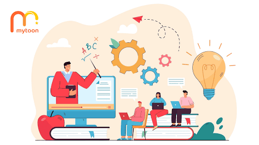 Hơi thở hoạt hình trong trang giấy - minh họa 2d cho sách truyện